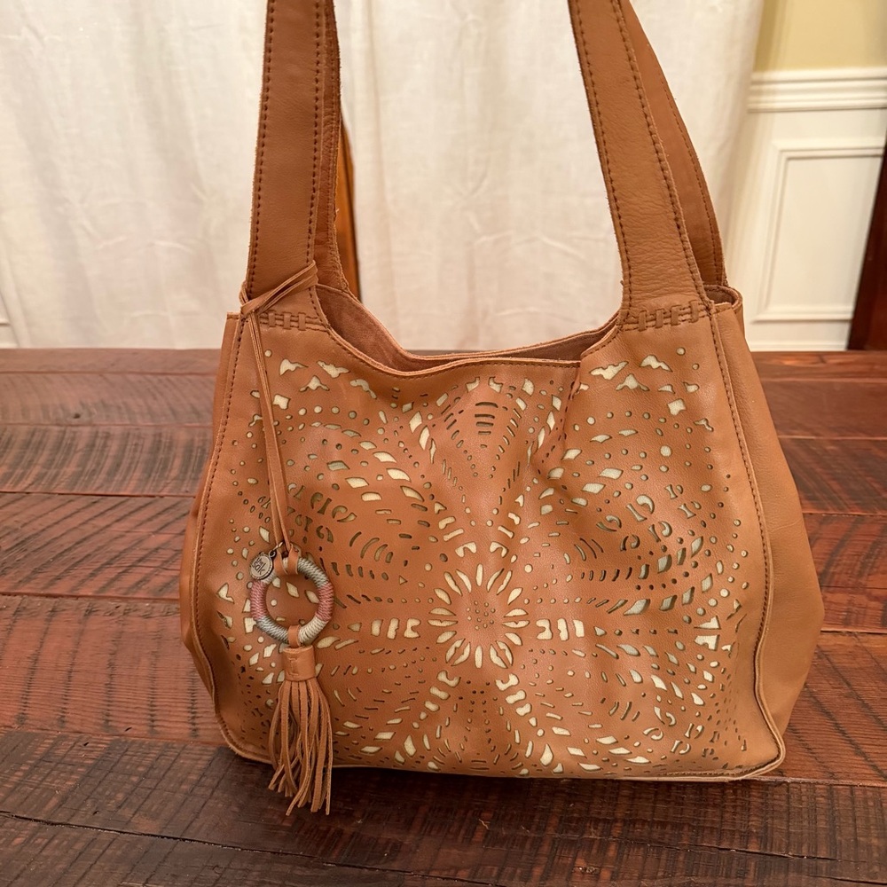 The Sak Huntley Leather Shoulder Bag